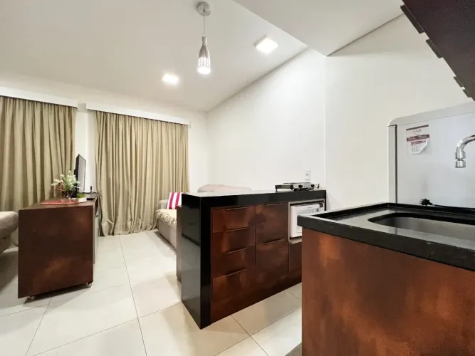 Apartamento 1 Dorm 38m² Duo JK Jardim Tarraf II Mobiliado