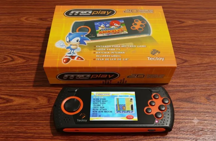 Tectoy MD Play - Mega Drive - 20 Jogos