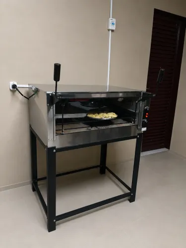? Forno Elétrico Industrial Venâncio Roma Inox 90 - Funcionando Perfeito