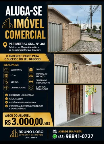 Casa pra comércio ou moradia