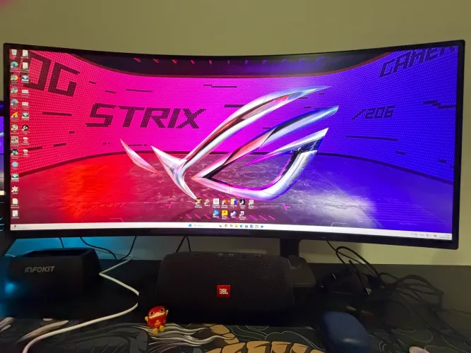 Monitor LG Ultragear 34 polegadas Curvo Ultrawide - Estado de Novo