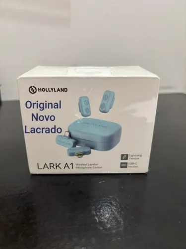 Microfone de lapela Hollyland Lark a1 Combo Completo.