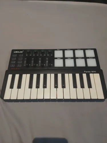 Teclado Controlador MIDI Worlde Panda Mini