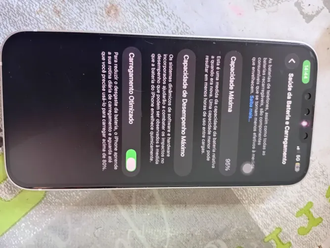 IPhone 14 128g 95% bateria nunca aberto
