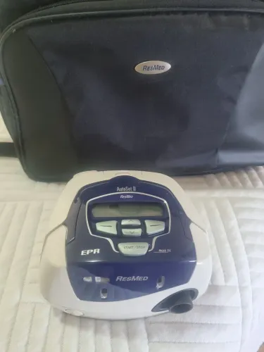 Cpap na caixa utilizado so 1 vez . Vem com manual para programacao!!