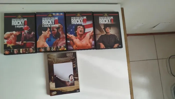 Antologia Rocky, do 1 ao 5 Originais