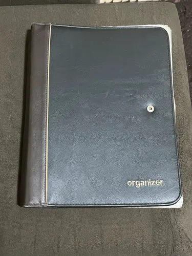Fichário Organizer tilibra + 120 saquinhos