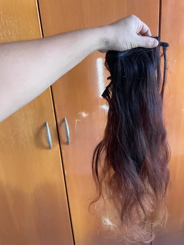 Cabelo humano 50 cm