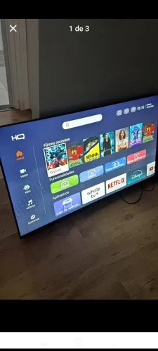 TV AOC 43 Polegadas Smart 4K Android Dolby Áudio Ruku Wi-fi 