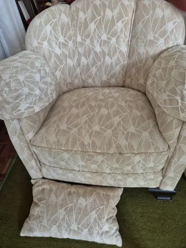 Poltrona estilo muito confortável