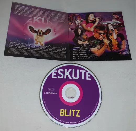 Cd Blitz Eskute raridade último que a banda lançou