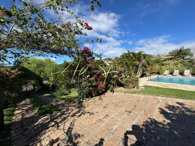 Chácara a venda com 4 quartos e piscina no condomínio Jardim do Ribeirão I - Itupeva - SP