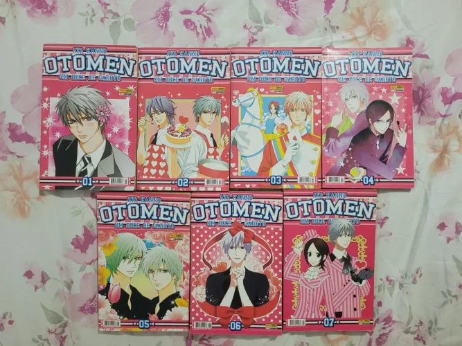 Mangá Otomen Volumes 1 ao 7