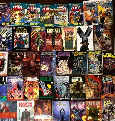 Coleção HQs DC, MARVEL e Outros