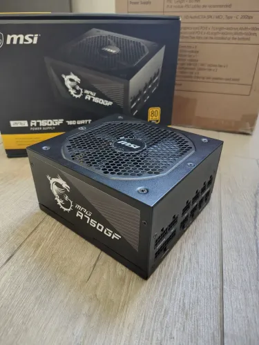Fonte MSI MAG A750GF 750W Modular - Excelente estado + 7 anos de garantia