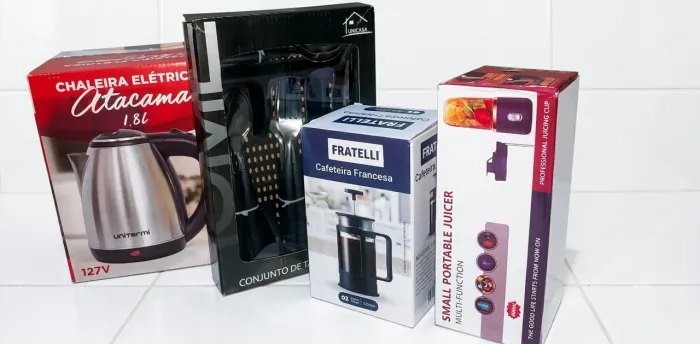 Kit Cozinha Nova+ Chaleira Elétrica