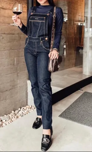 Jardineira jeans Damyller 40-42