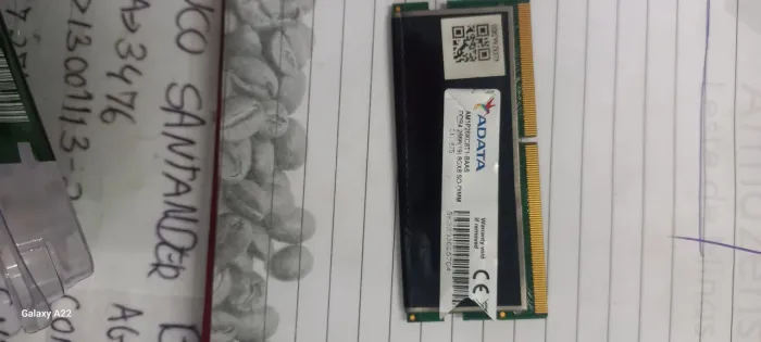 Memoria ddr4 notebook 8 gigas funcionando perfeitamente