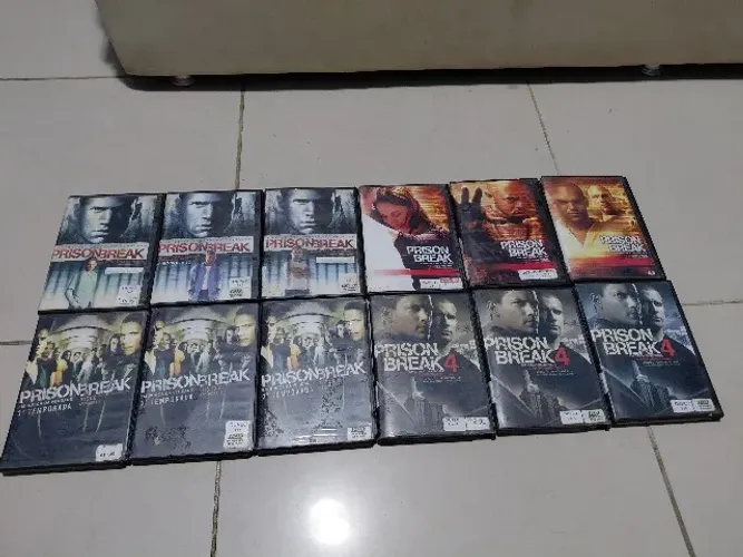 [LOTE] Prison Break - 4 Temporadas Completas (DVD Original)