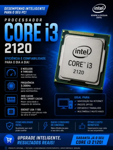 Processador Intel Core i3-2120