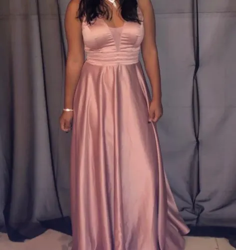 Vestido de festa Rose Gold 