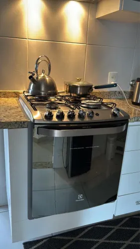 Fogao de embutir a gas 4 bocas - linha premium