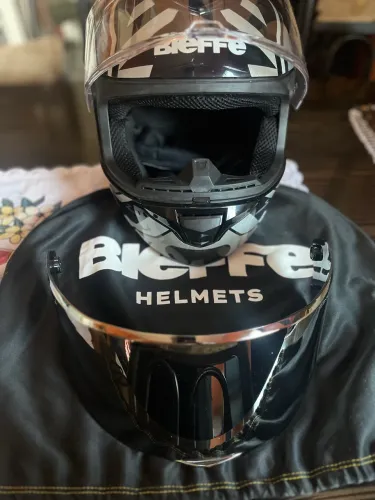 CAPACETE BIEFFE COM BLUETOOTH