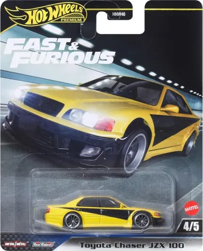 Hot Wheels Premium - Fast & Furious Toyota Chaser JZX 100 (Escala 1:64)