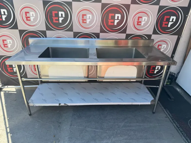 VENDO UMA PIA 2 CUBAS AÇO INOX 304 SULFISA ESTADO DE NOVA
