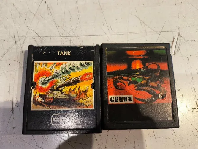 Cartucho de jogo TANK Genus: - para o console Atari 2600 USADO - LOTE 