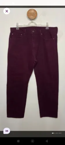 calça levis 502 w38130 masculina<br>n°44/46 reta75704
