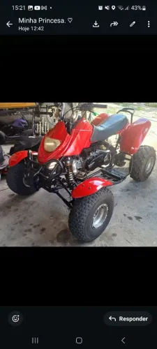 Quadriciclo modelo leopardo de 150 cilindradas