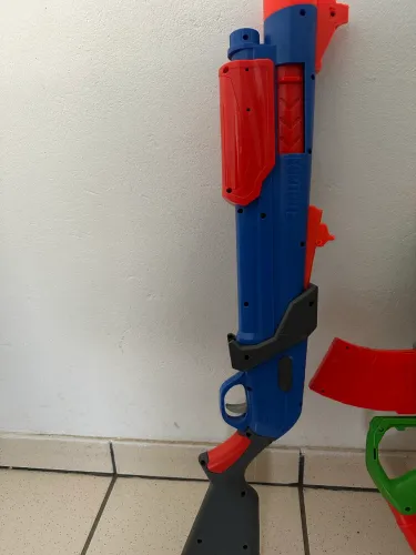 Nerf fortnite lançador pump completo