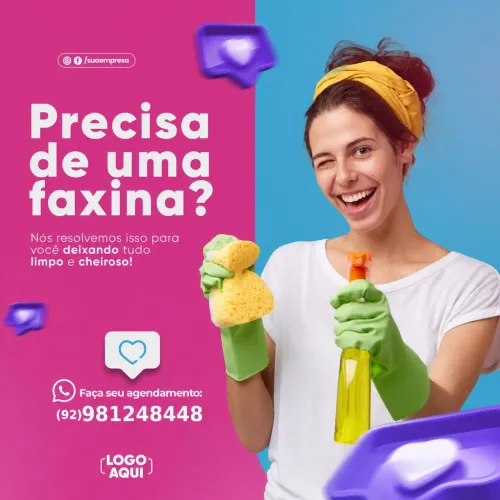 Faxina em toda Manaus 