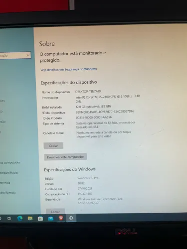 Computador i5 2ª geração 12gb de ram 