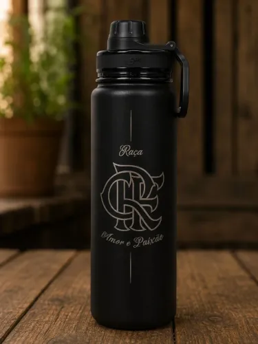 Garrafas Get Com personalização inclusa.