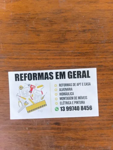 Manutenção e Reforma em geral