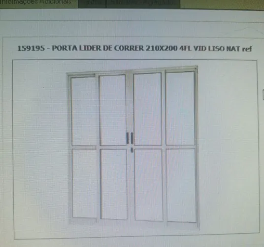 Porta de vidro