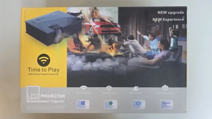 Projetor Led Com Wifi Uc68s