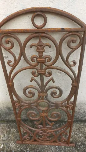 Janela portuguesa grade ferro fundido rústica decoração fazenda ambiente estilo antigo uso