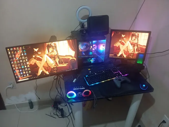 Pc gamer completo com tudo que tá na foto