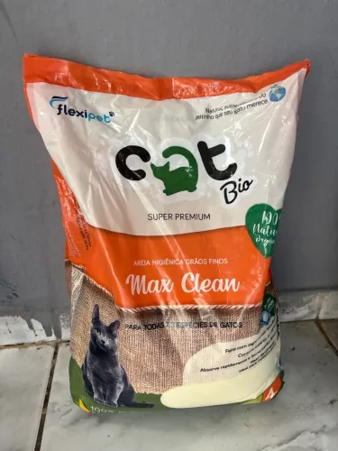 Areia para gato CatBio