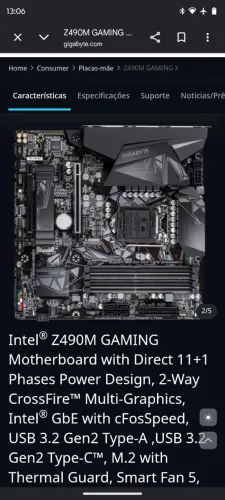 Kit upgrade Intel 10/11 geração 