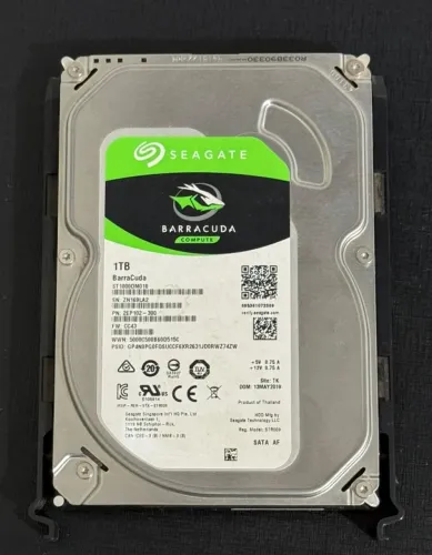 HD Seagate BarraCuda 1TB 3.5" SATA
