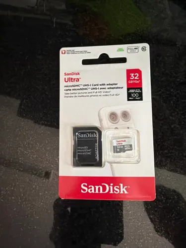 Memória MicroSD 32 GB SanDisk Ultra