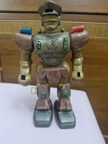 Antigo Robô policial japonês Hap P Kid Toy 1994 - não funciona - no estado