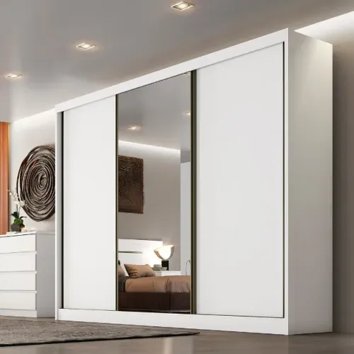 Guarda Roupa Sollo 100% MDF 3 Portas 8 Gavetas - (NOVO) Entregamos e montamos