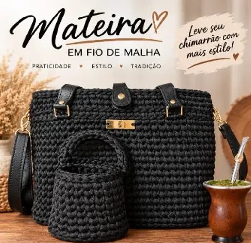 Mateira Em Fio de Malha