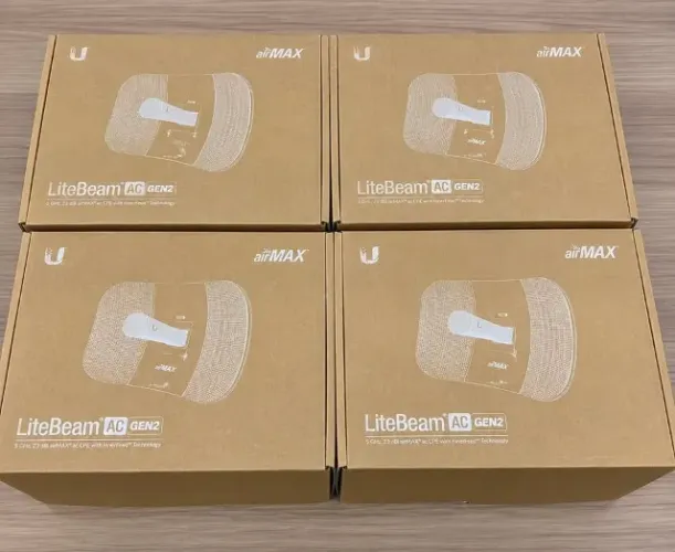 Par de antenas Ubiquiti LiteBeam LBE-5AC-Gen2