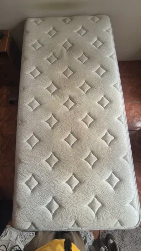 Cama Box Solteiro + Colchão King Koil Premium